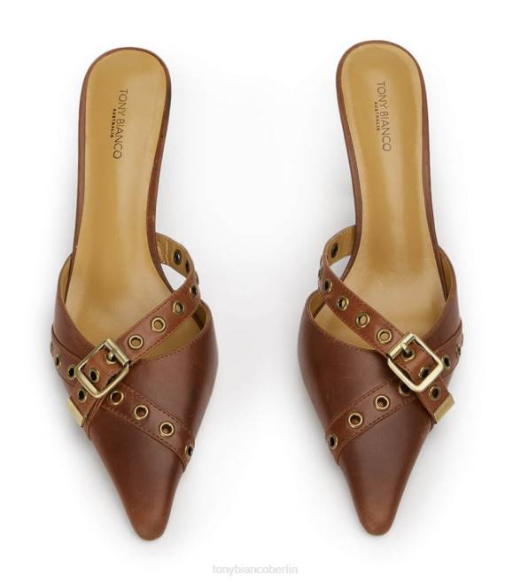 niedrige Absätze| de Tony Bianco Frauen Savoir-Heels Cognac 4624239